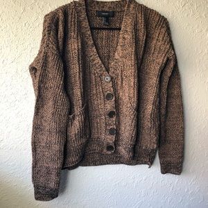 Forever 21 Cable Knit Cardigan